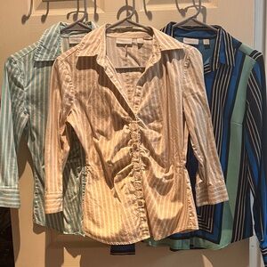 New York & Company Bundle 3 Shirts